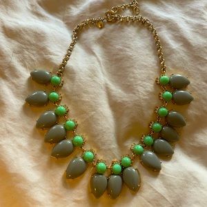 Jcrew necklace with gold trim